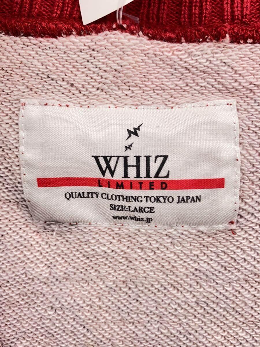 whiz limited◆ベスト/L/コットン/RED/総柄/wz-ss12-c-11_画像3
