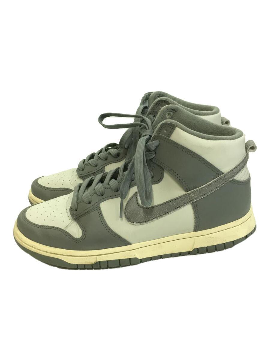 NIKE◆DUNK HI RETRO SE_ダンク HIGH レトロ SE/26cm/GRY_画像1