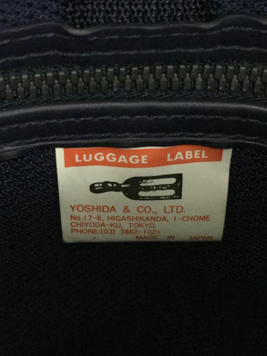 LUGGAGE LABEL◆ショルダーバッグ/PVC/ネイビー/960-09283_画像5