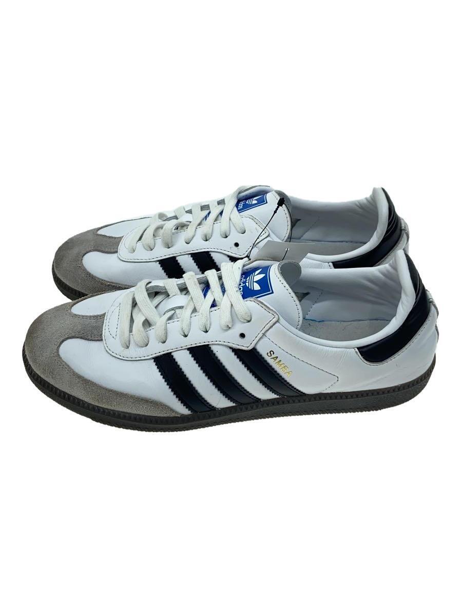 adidas◆オリジナルス/SAMBA OG/サンバ/ホワイト/B75806/27.5cm/WHT