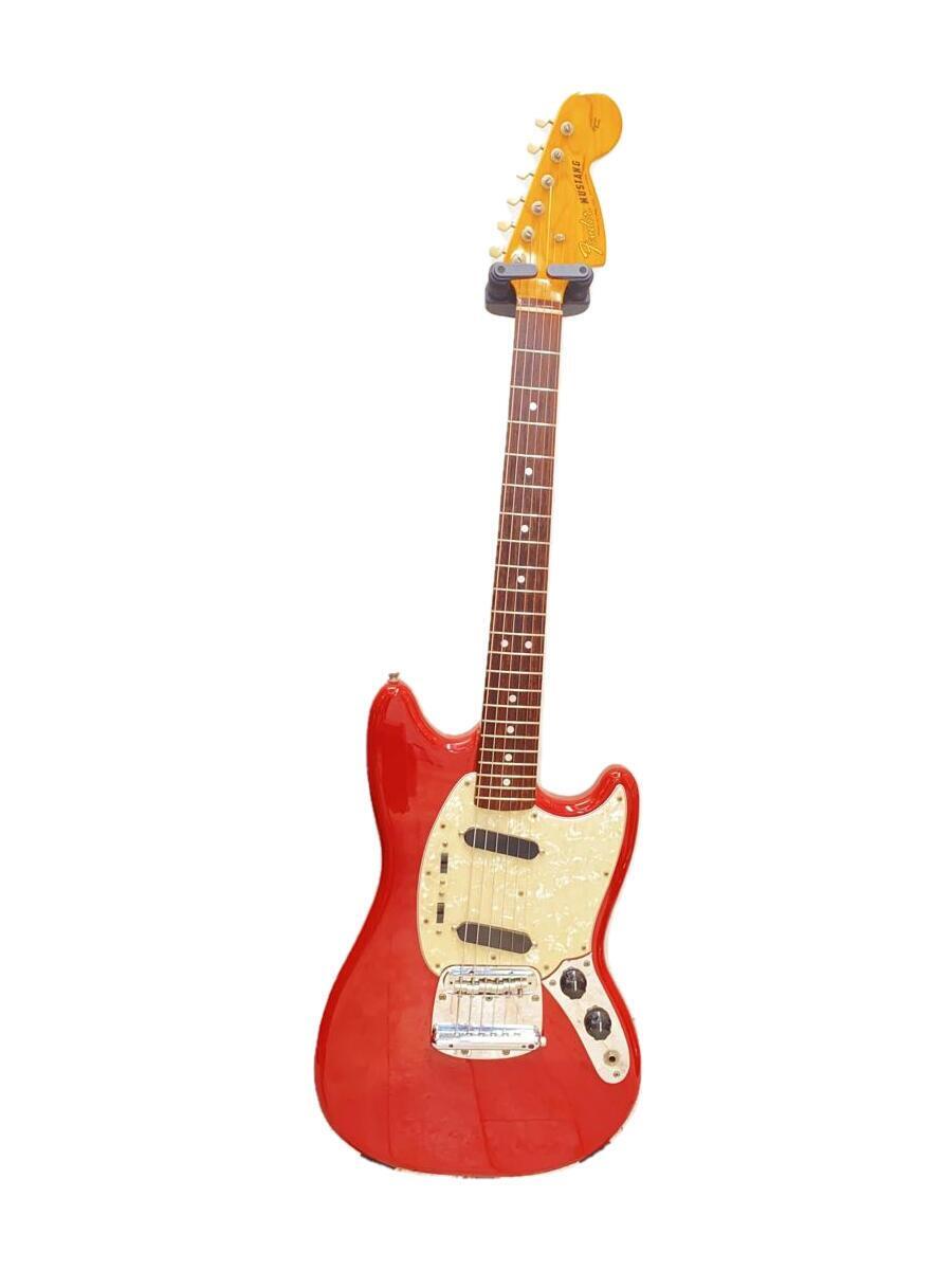 Fender Japan◆エレキギター/ムスタングタイプ/赤系/2S/MG66-65