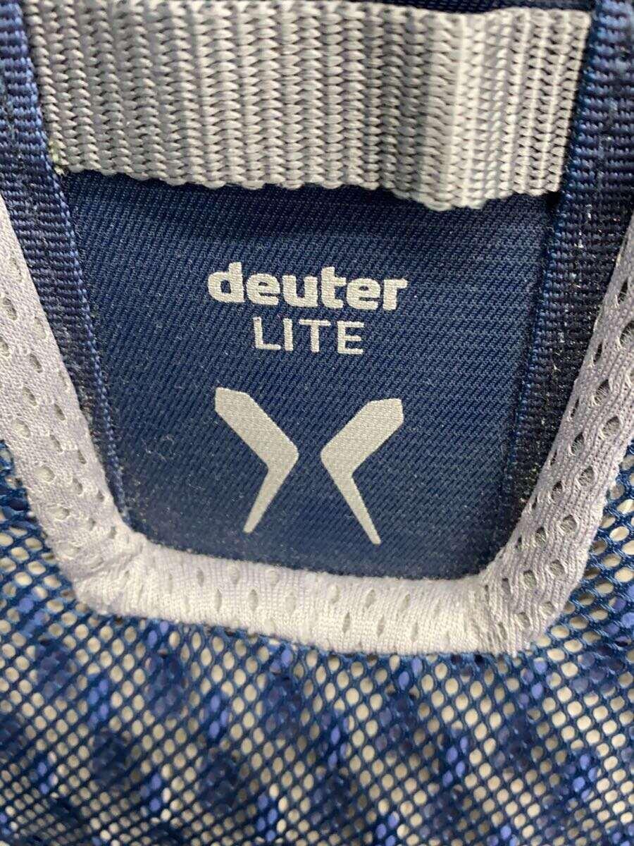 deuter◆リュック/PVC/BLU/無地_画像5