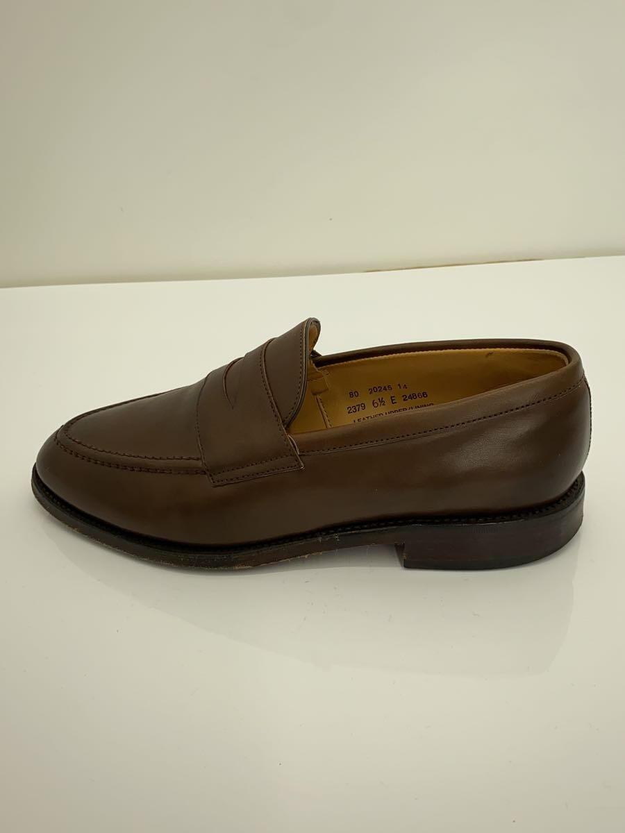 alfred sargent◆ローファー/UK6.5/BRW/レザー/2379/MADE IN ENGLAND