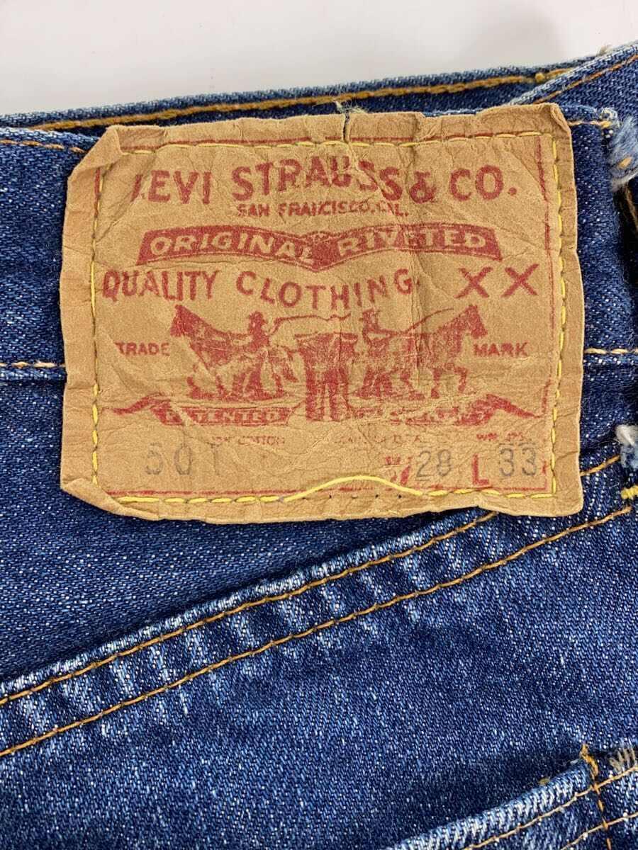 Levi’s◆60s/501/BIGE/刻印8/足長R/28/コットン/IDG_画像4