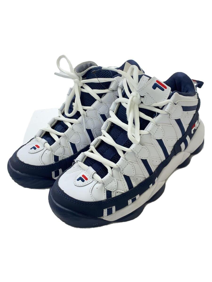 FILA◆ハイカットスニーカー/23.5cm/WHT/MSS18026-001_画像2