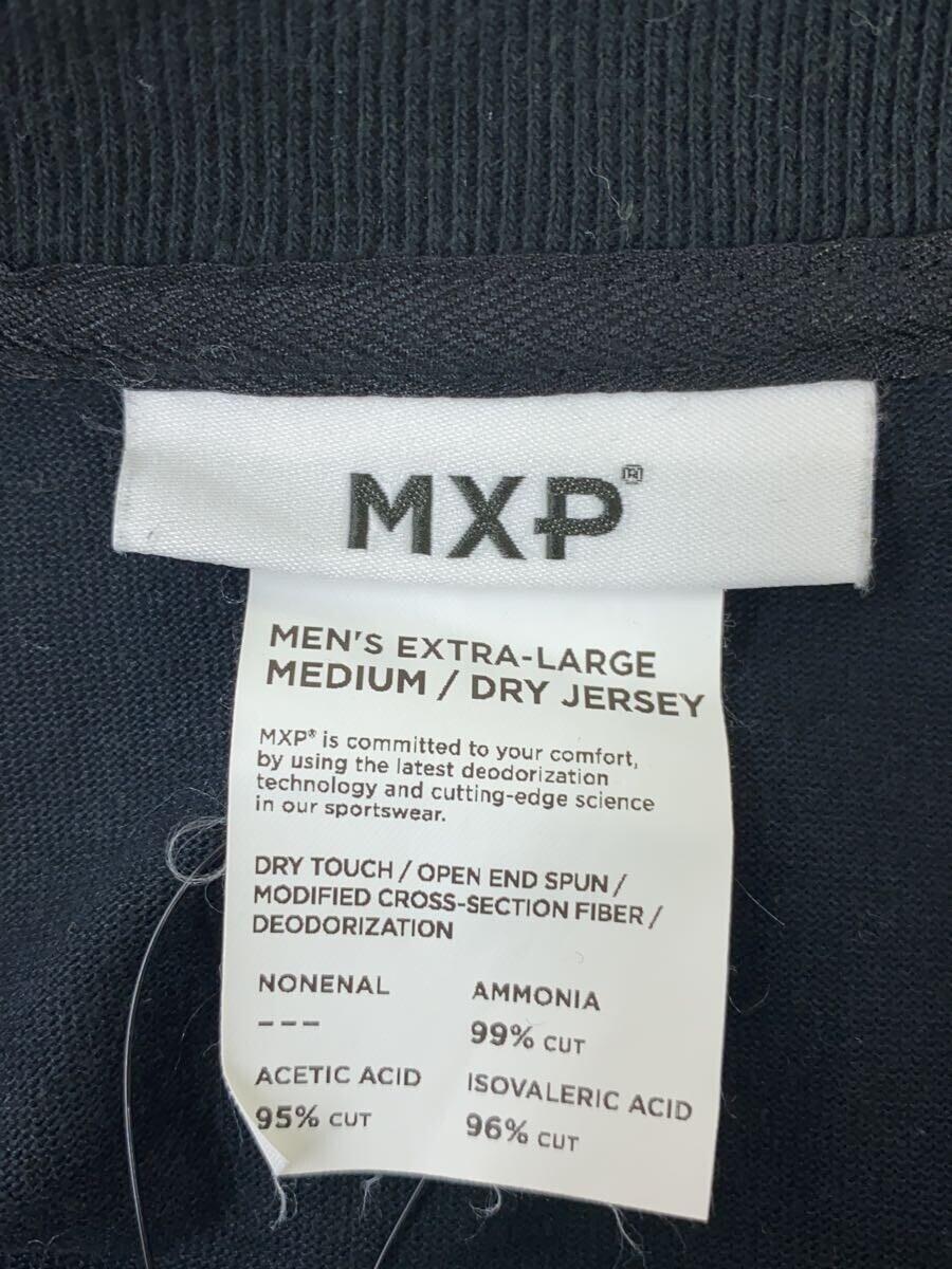 MXP◆Tシャツ/M/コットン/BLK/無地/MX38301_画像3