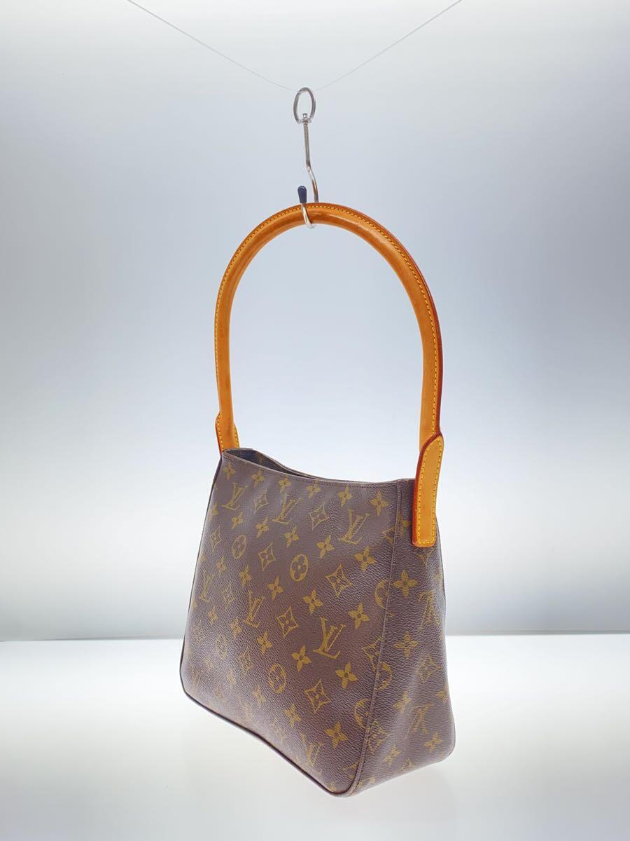 LOUIS VUITTON◆ルーピングMM_モノグラム・キャンバス/PVC/BRW/M51146_画像2