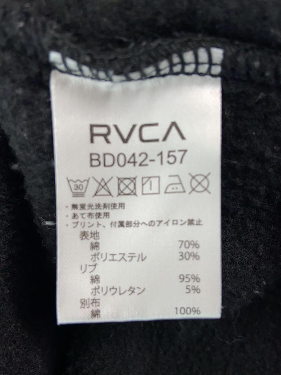 RVCA◆ジップパーカー/M/コットン/BLK/BD042-157_画像4