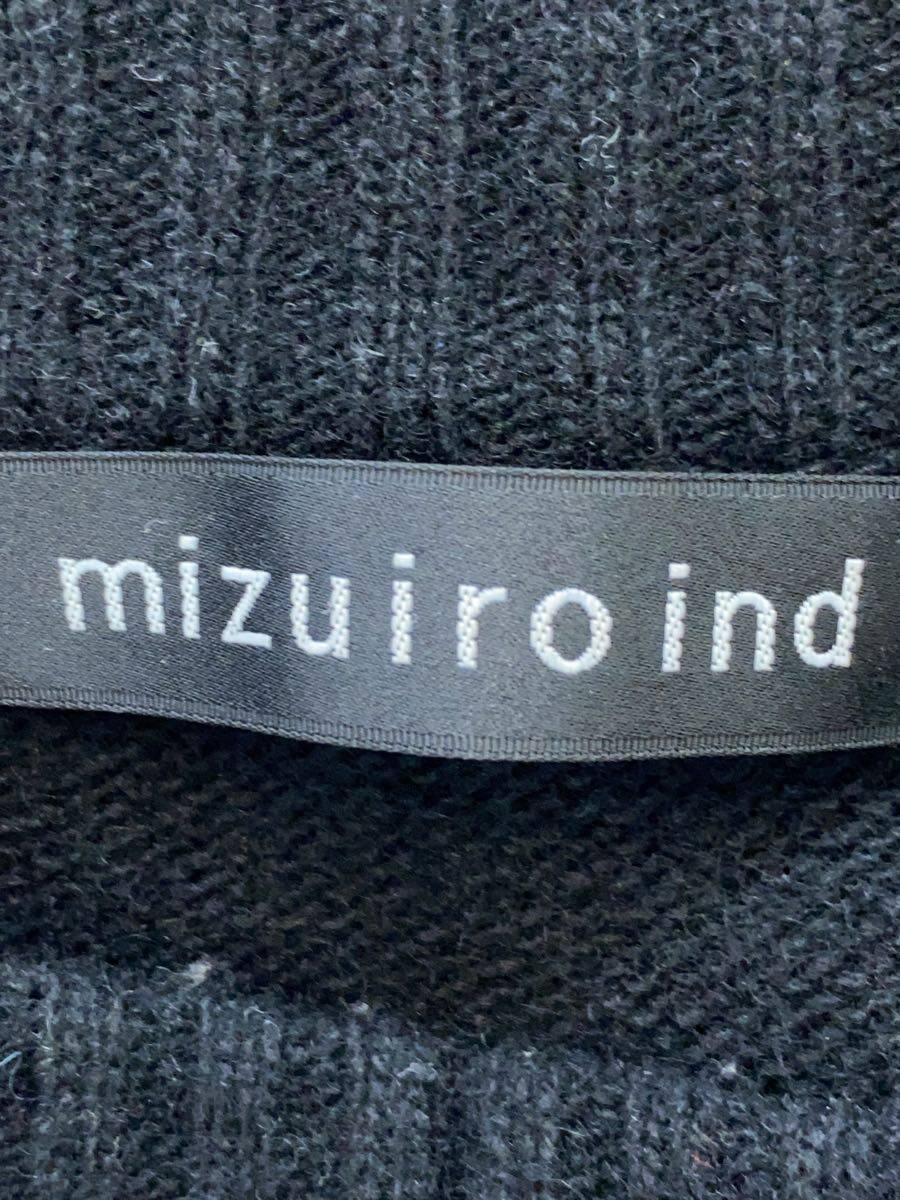 mizuiro ind◆セーター(厚手)/-/ウール/BLK/無地/4-22882414_画像3