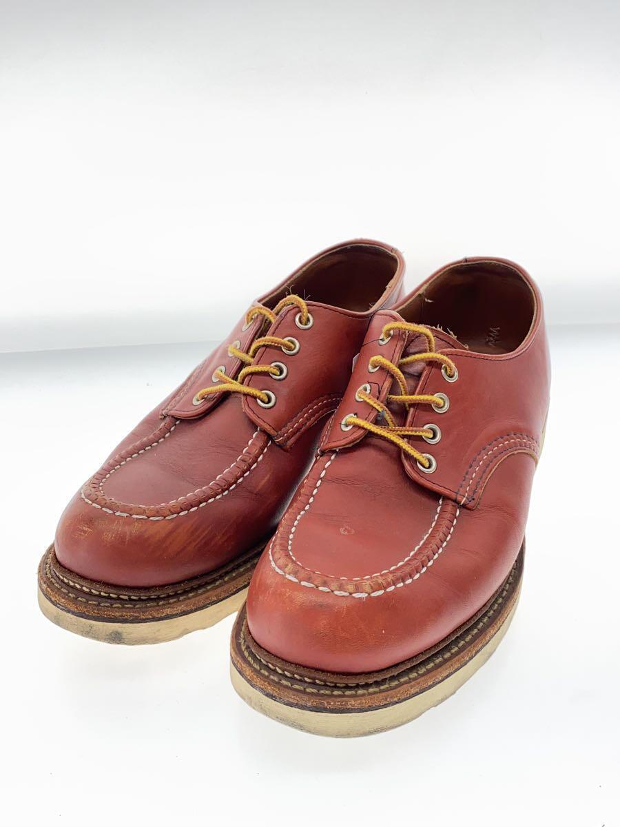 RED WING◆CLASSIC OXFORD/ワークオックスフォード/US9.5/RED/牛革_画像2