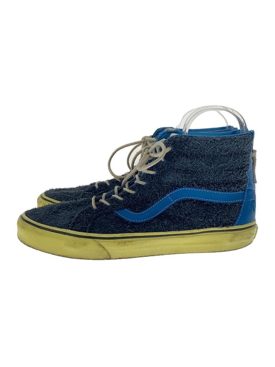 VANS◆ハイカットスニーカー/28cm/BLU/スウェード/739032304_画像1