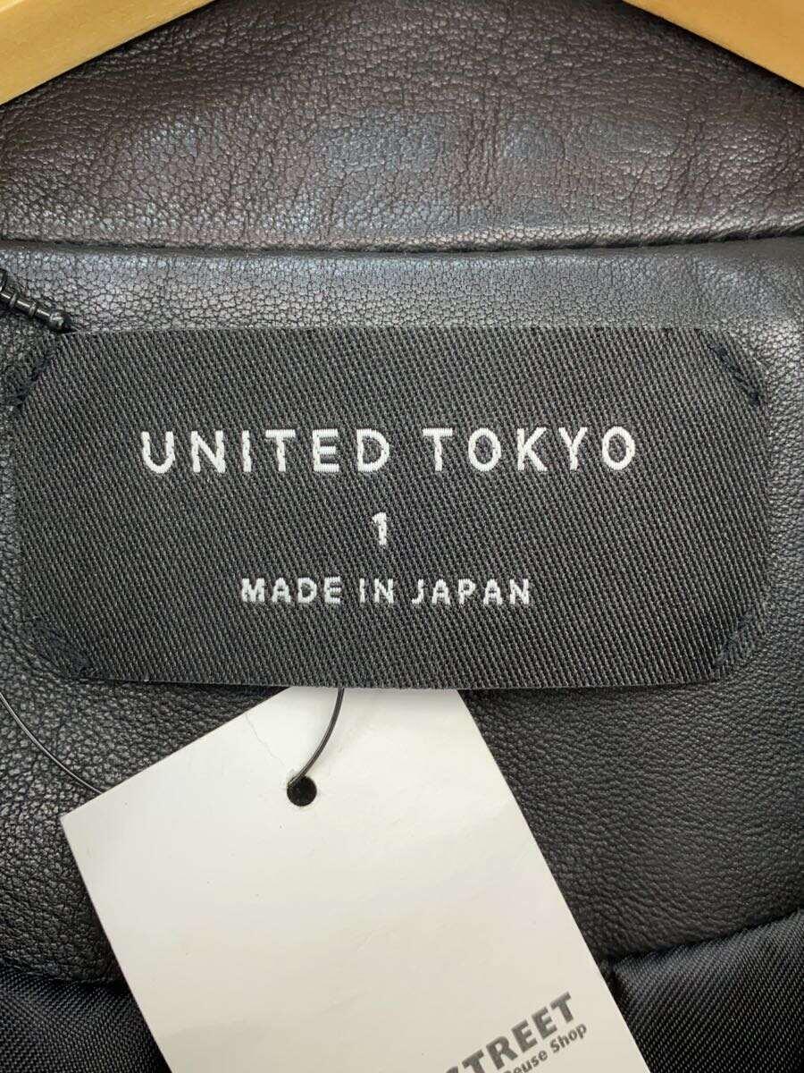 UNITED TOKYO* double rider's jacket /1/ sheep leather /BLK