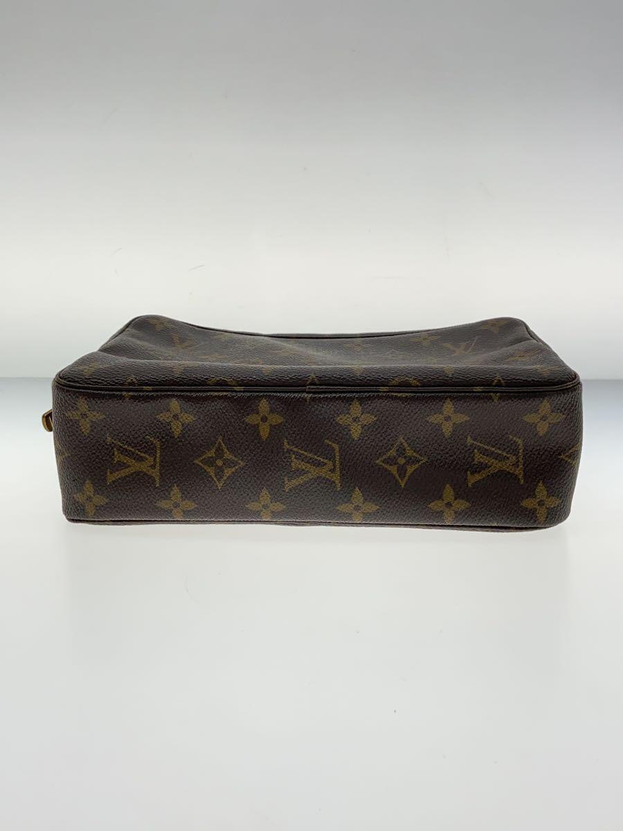 LOUIS VUITTON◆ルイヴィトン/M47524/トゥルース・トワレット23/モノグラム・キャンバス/PVC/ブラウン/汚れ有_画像4