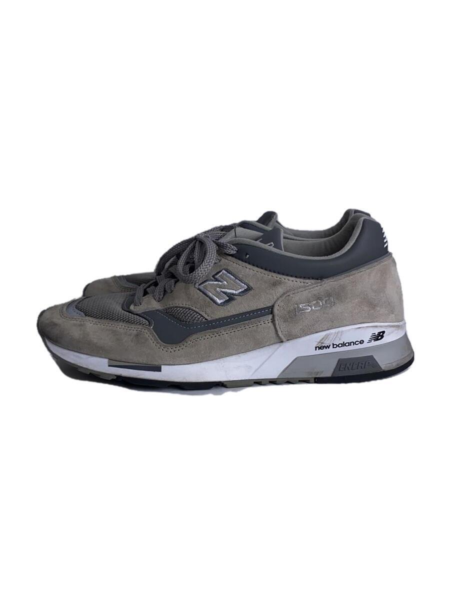 NEW BALANCE◆M1500/グレー/Made in UK/US8.5/GRY/スウェード_画像1