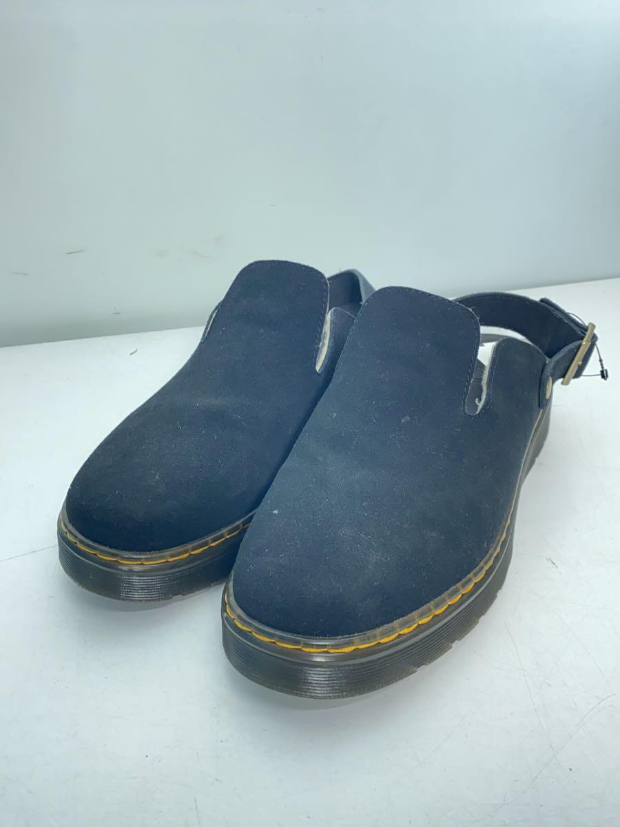 Dr.Martens◆CARLSON_カールソン/ミュール/スリッポン/サンダル/UK8/ブラック/スウェード/SH04X_画像2