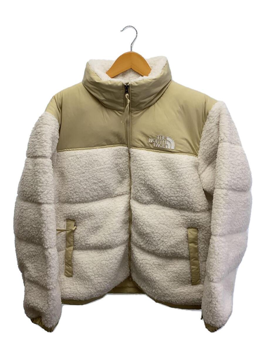 THE NORTH FACE◆フリースジャケット/XL/ポリエステル/WHT/無地/NF0A5A844U0_画像1