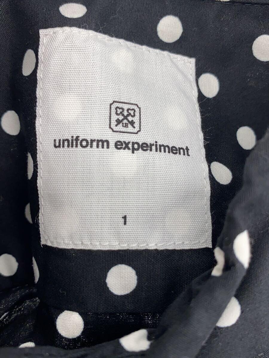 uniform experiment◆半袖シャツ/1/コットン/BLK/ドット/UE-160035_画像4