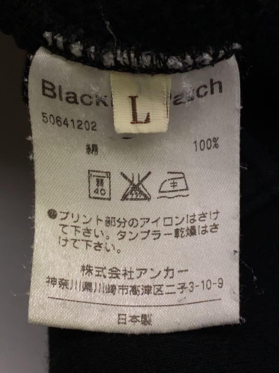 Blackeyepatch◆パーカー/L/コットン/BLK/無地/50641202_画像4