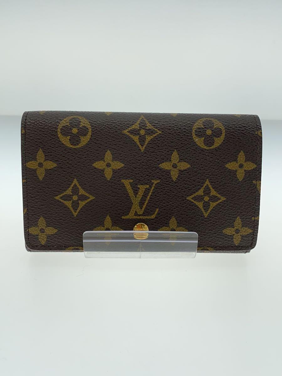 LOUIS VUITTON◆長財布[仕入]/PVC/BRW/総柄/レディース/M61730