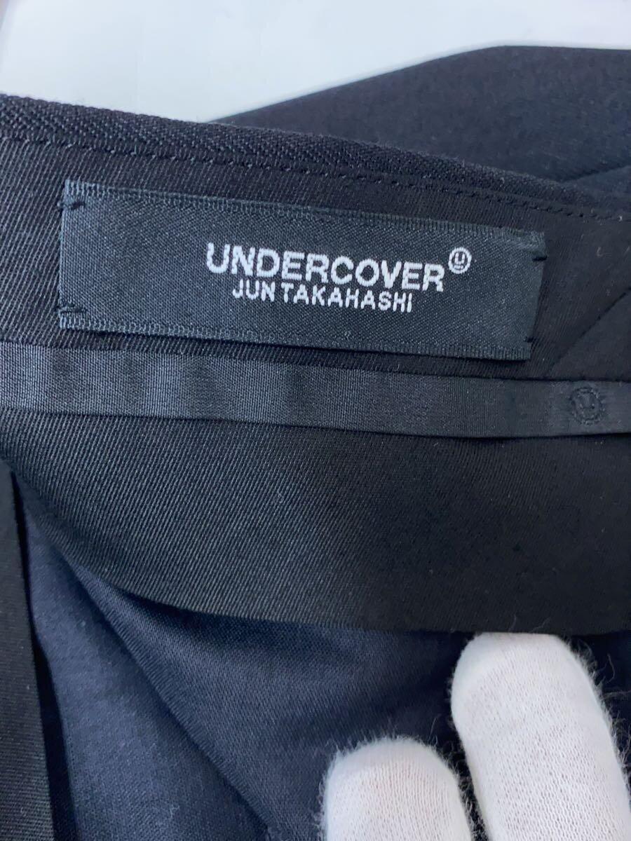 UNDERCOVER◆23AW 裾ダブルワイドパンツ/2/ウール/BLK/UC2C4502_画像4