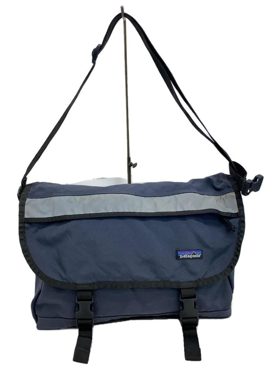 patagonia◆01SS/00s/Half Mass Bag/ショルダーバッグ/コットン/BLU/無地/48270SP01