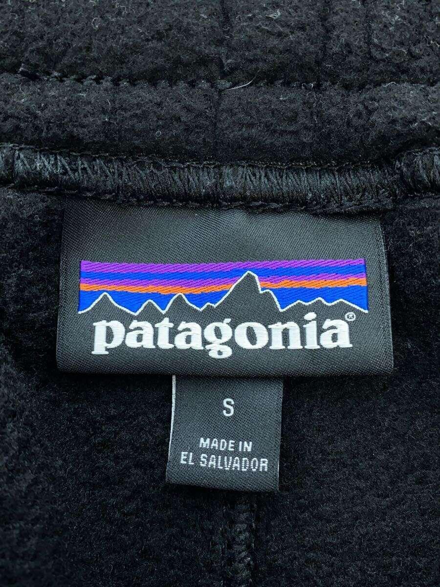 patagonia◆ボトム/S/ポリエステル/BLK/無地/21665_画像4