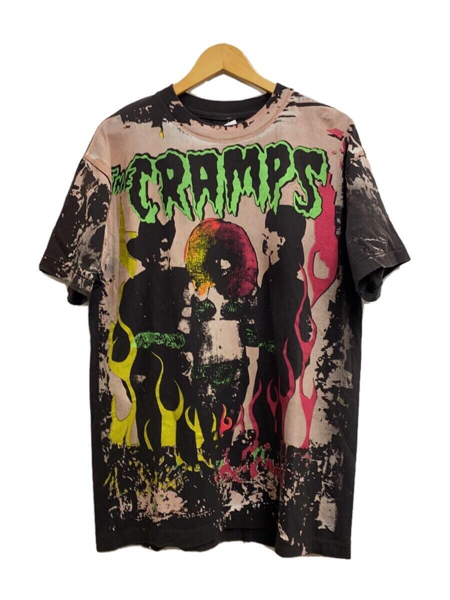 THE CRAMPS/Tシャツ/-/コットン/BLK/総柄