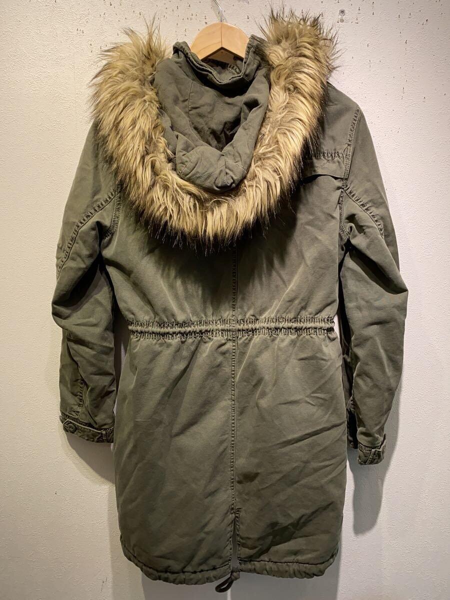 AMERICAN EAGLE◆モッズコート/S/コットン/KHK_画像2