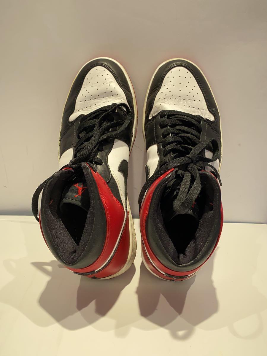 NIKE◆AIR JORDAN 1 RETRO/エアジョーダンレトロ/ホワイト/136085-102/28.5cm/WHT_画像3