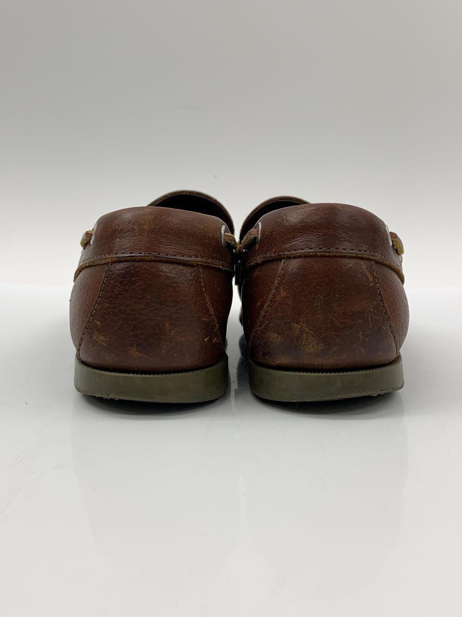 L.L.Bean◆デッキシューズ/US7.5/BRW/レザー_画像6