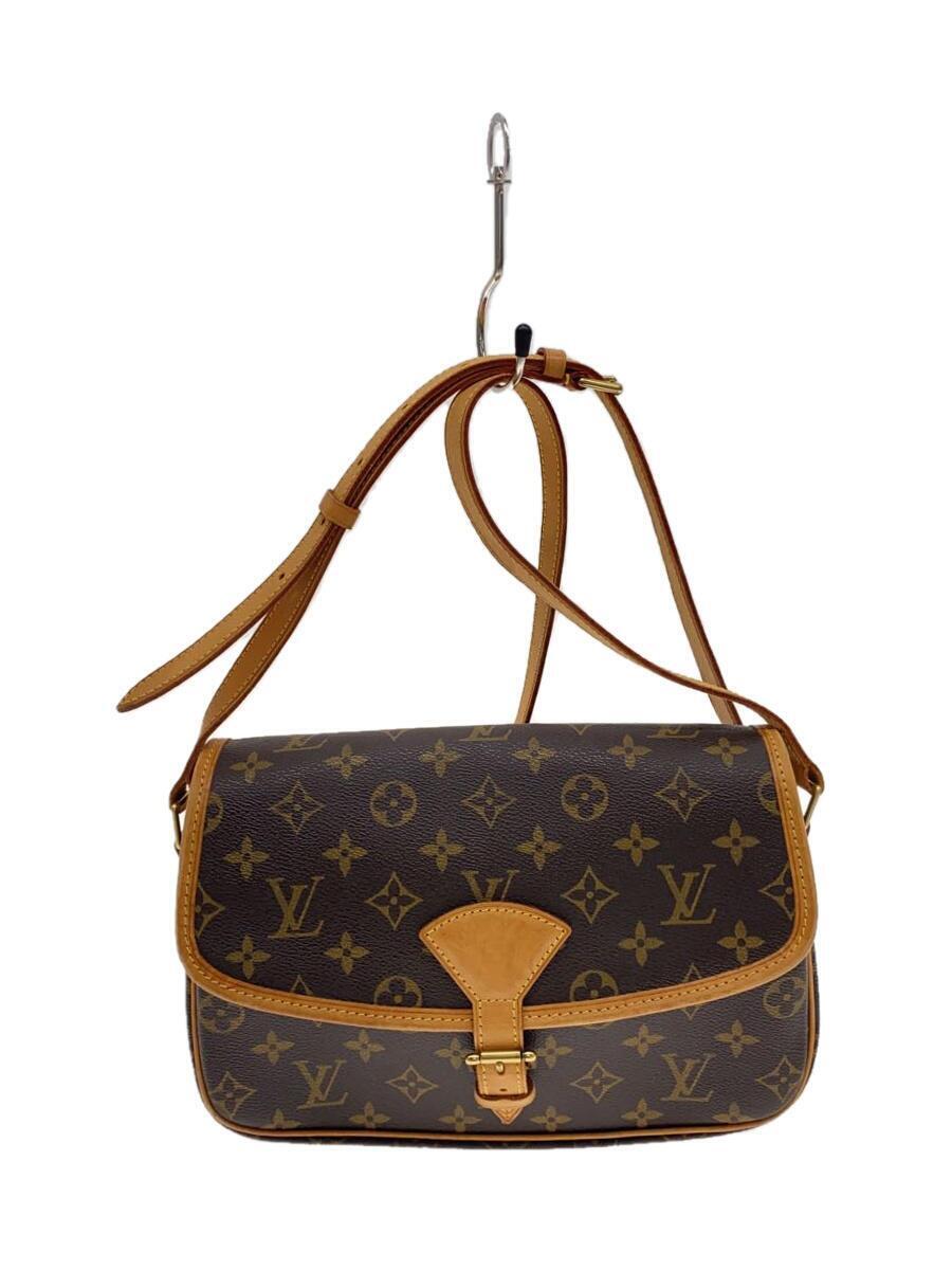 LOUIS VUITTON◆ソローニュ_モノグラム・キャンバス_BRW/PVC/BRW/M42250/TJ0170