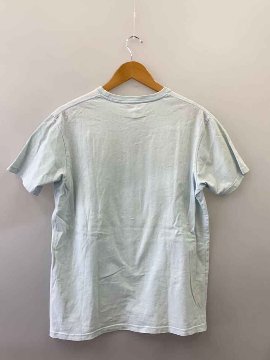 LOST◆Tシャツ/L/コットン/BLU_画像2
