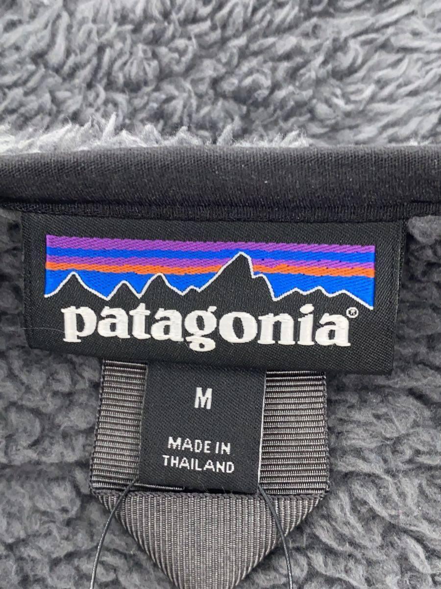 patagonia◆フリースジャケット/M/ポリエステル/GRY/25895FA21_画像3