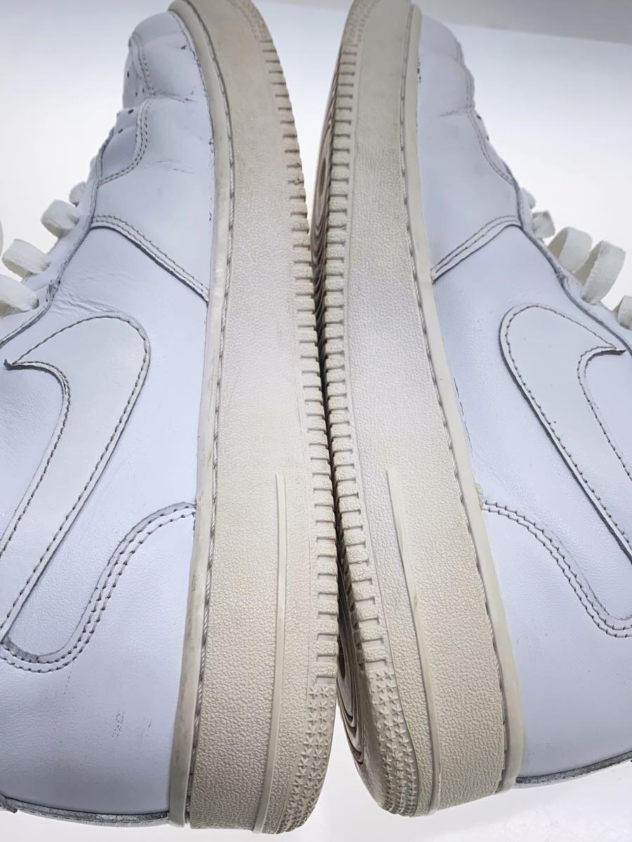 NIKE◆AIR FORCE 1 MID 07/エアフォースミッド/ホワイト/315123-111/28cm/WHT/レザー_画像6