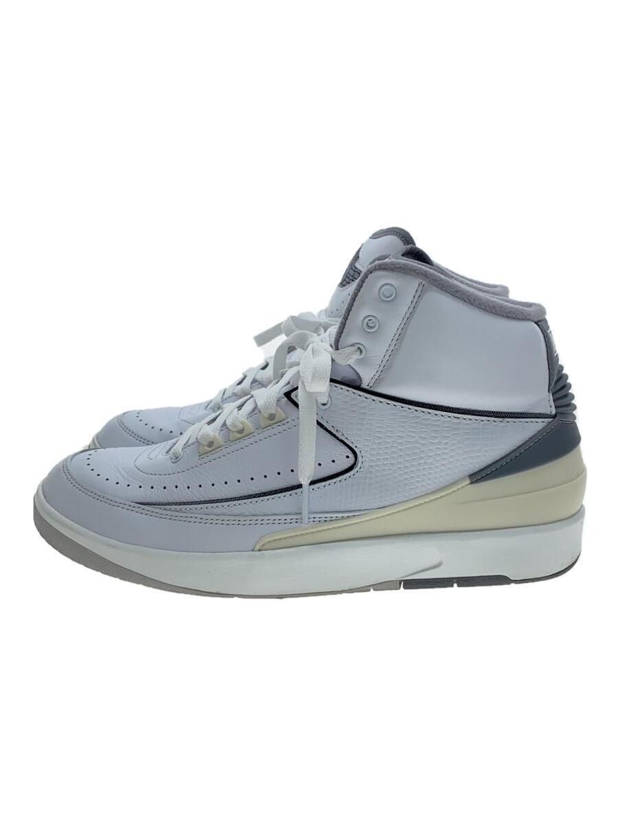 NIKE◆ハイカットスニーカー_DR8884-100/27.5cm/WHT/レザー_画像1