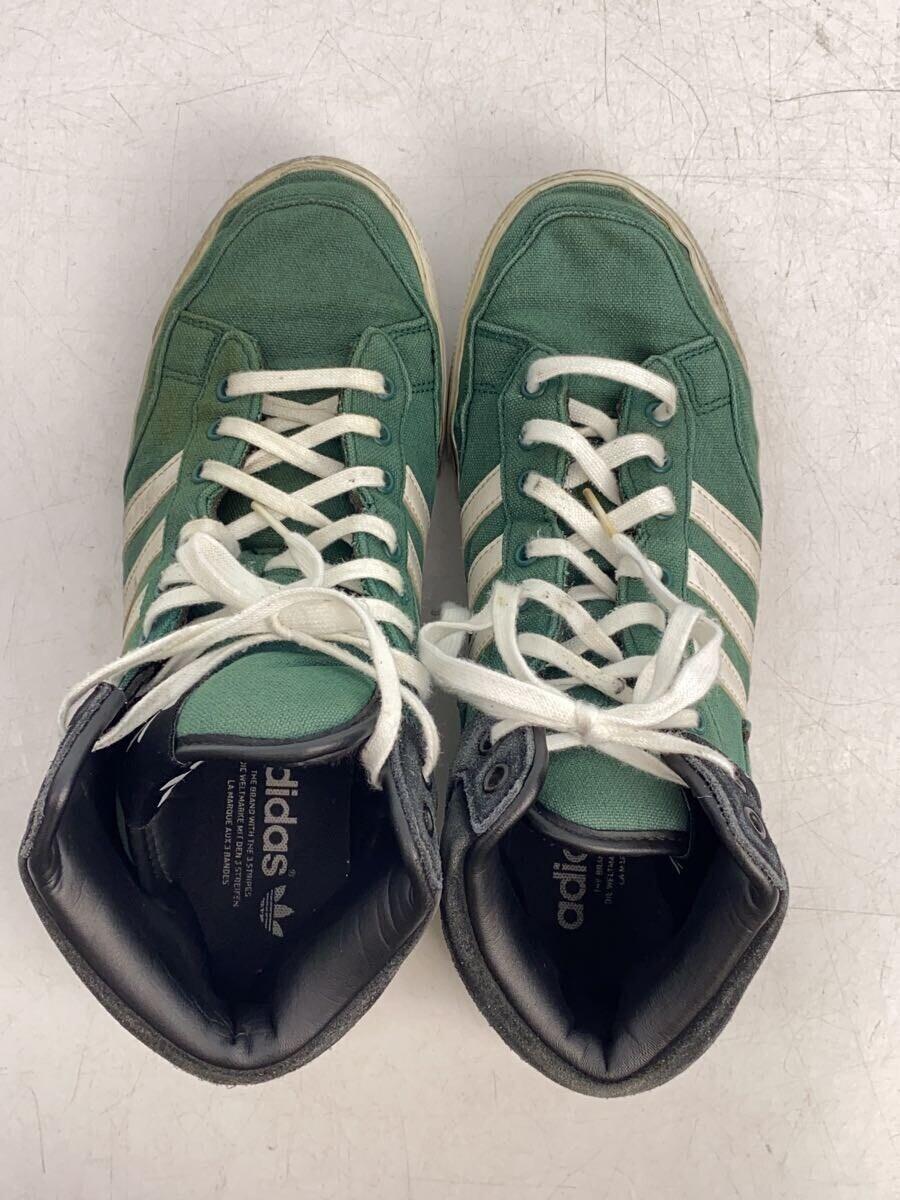 adidas◆ハイカットスニーカー_M25432/26.5cm/GRN_画像3