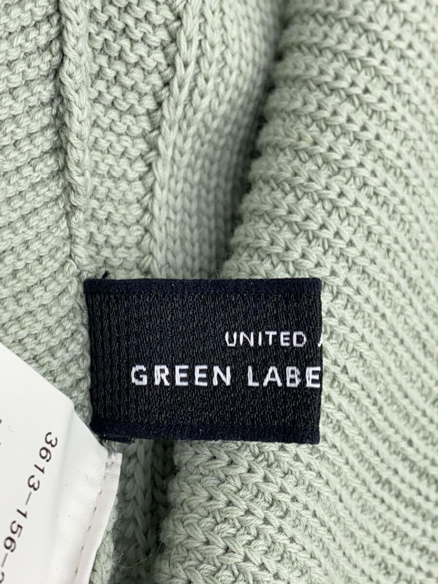 UNITED ARROWS green label relaxing◆セーター(厚手)/-/コットン/GRN/3613-156-2173_画像3