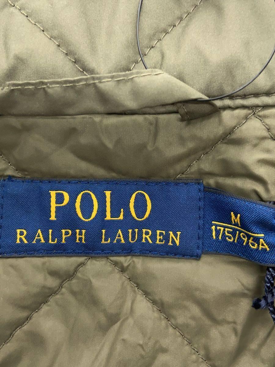 POLO RALPH LAUREN◆キルティングジャケット/M/ポリエステル/KHK_画像3