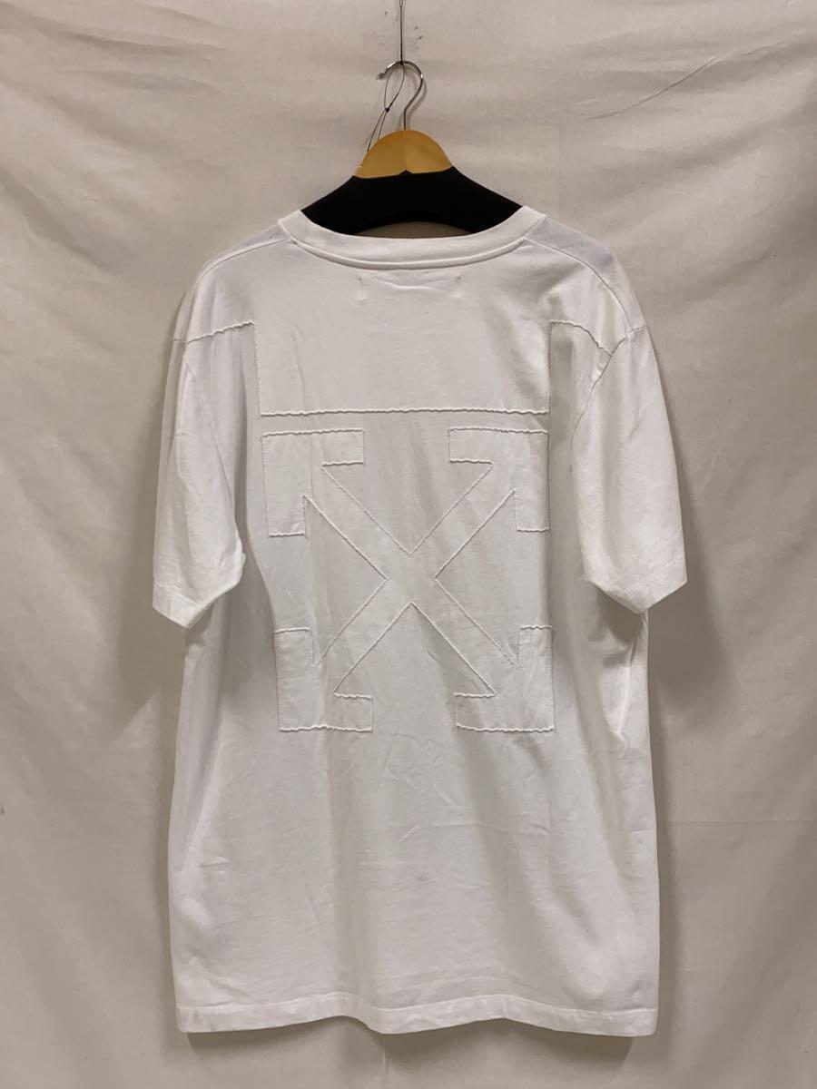 OFF-WHITE◆Tシャツ/XXL/コットン/WHT/OMAA027R20185032_画像2