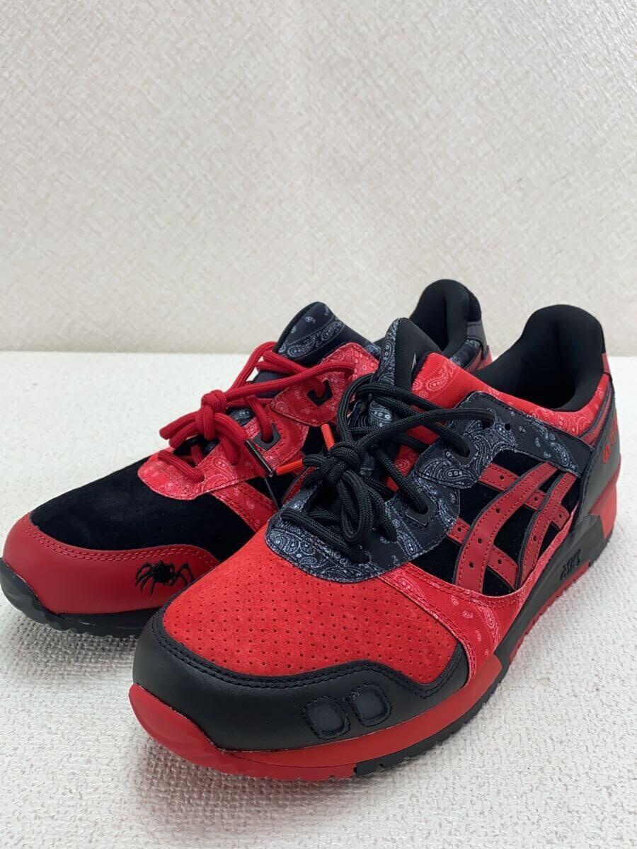 ASICS◆ローカットスニーカー/28.5cm/RED/F460922_画像2