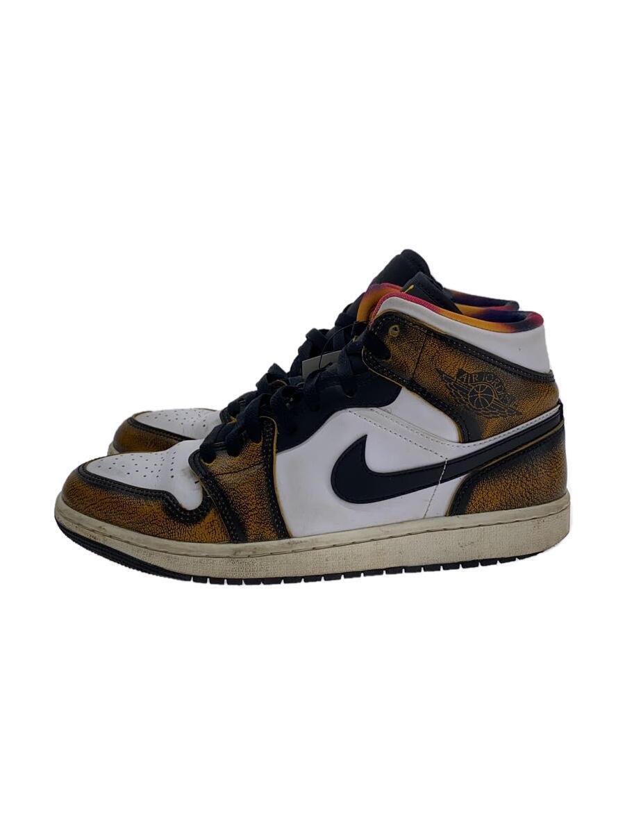 NIKE◆AIR JORDAN 1 MID SE_エア ジョーダン 1 ミッド シーズナルエディション/27cm_画像1