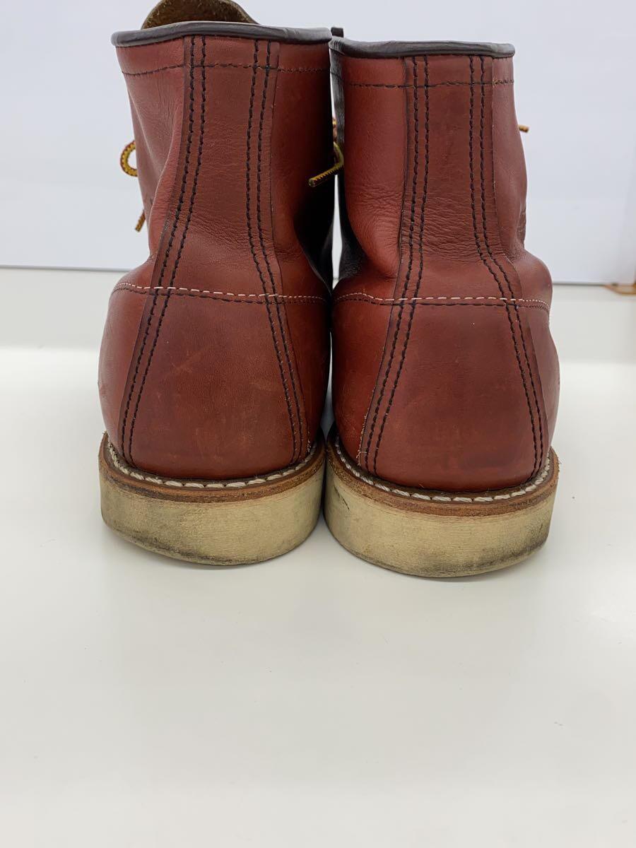 RED WING◆レースアップブーツ/US9/BRD/レザー/9106_画像8