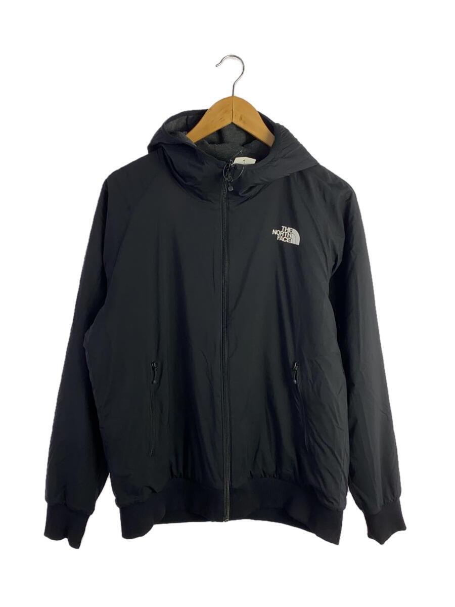 THE NORTH FACE◆REVERSIBLE TECH AIR HOODIE_リバーシブルテックエアーフーディ/L/ポリエステル/BLK_画像1