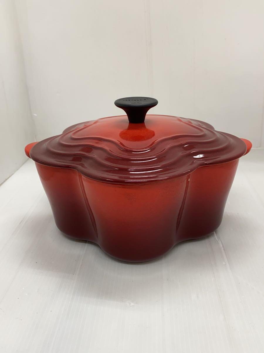 LE CREUSET◆鍋/RED_画像5
