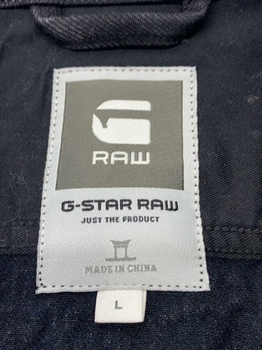 G-STAR RAW◆Gジャン/L/コットン/BLK/ABC ZIP SLIM 3D JKT_画像3