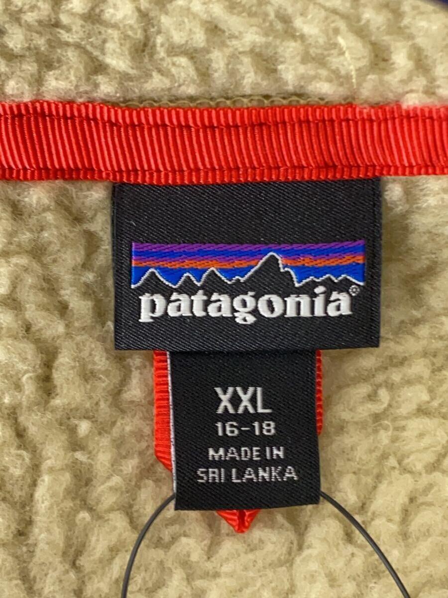 patagonia◆フリースジャケット/XXL/ポリエステル/BEG/65410FA18/フリース潰れ有_画像3