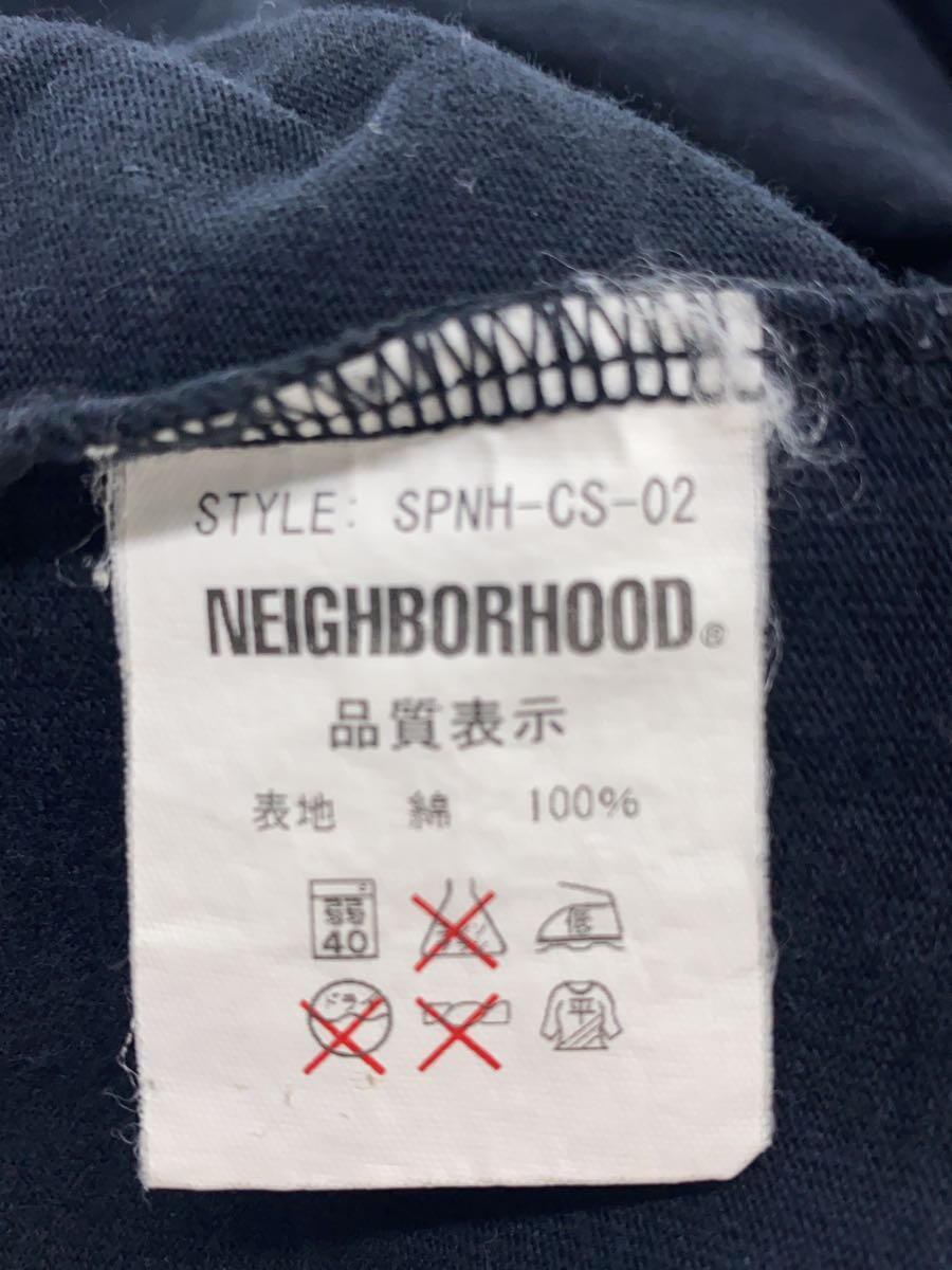 NEIGHBORHOOD◆長袖Tシャツ/-/コットン/BLK/SNH-CS-02_画像5