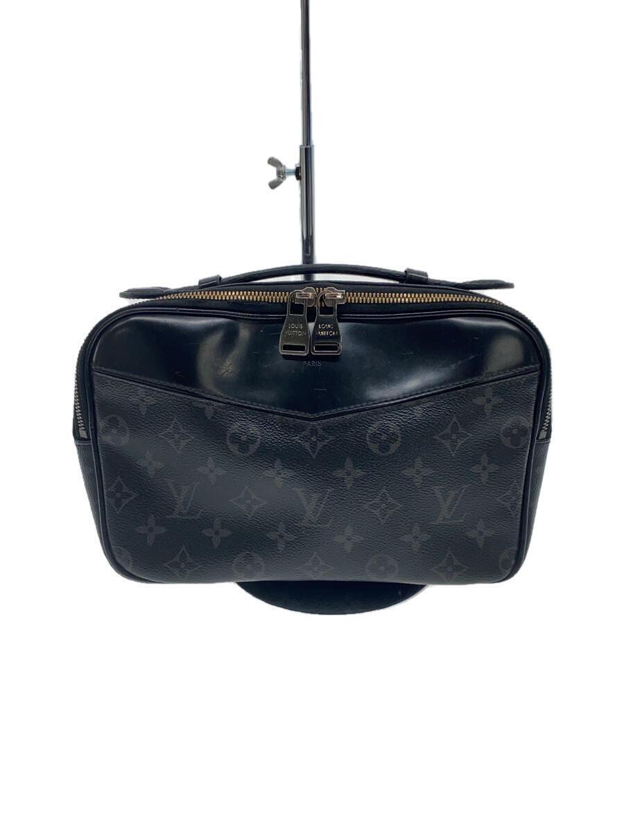 LOUIS VUITTON◆バムバッグ_モノグラム・エクリプス_BRW/PVC/BRW_画像1