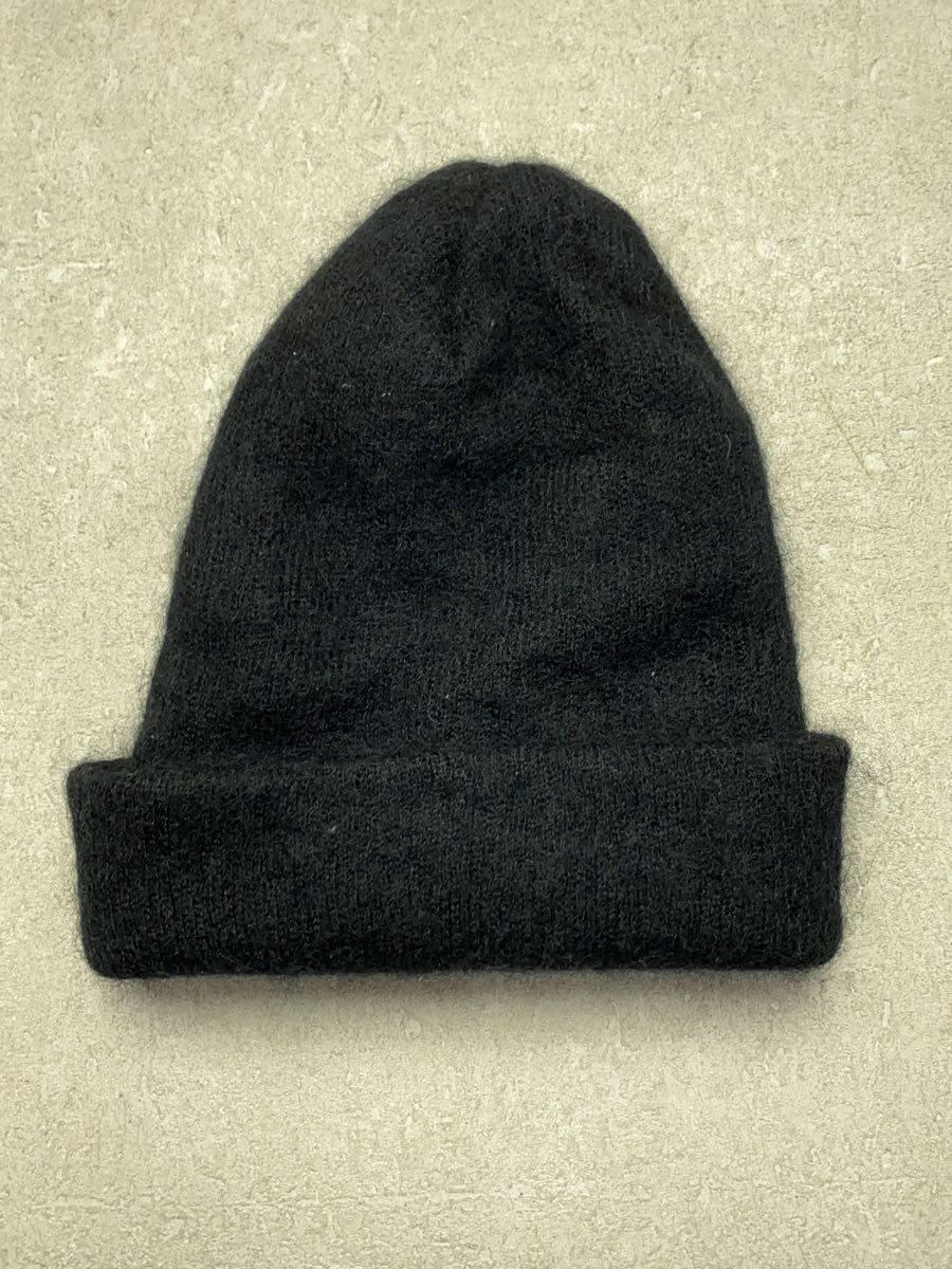 Supreme◆縮み有/20AW/Mohair Beanie/ニットキャップ/FREE/モヘア/BLK/無地/メンズ_画像2