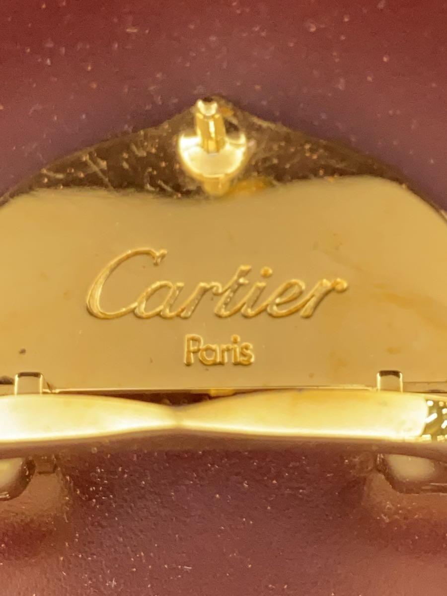 Cartier◆ハンドバッグ/レザー/BRD/無地_画像5